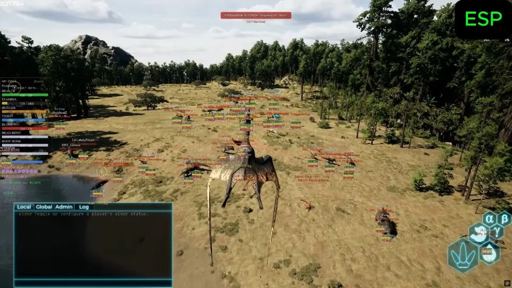 The Isle cheats forum guide — game patch status Evrima gameplay screenshot